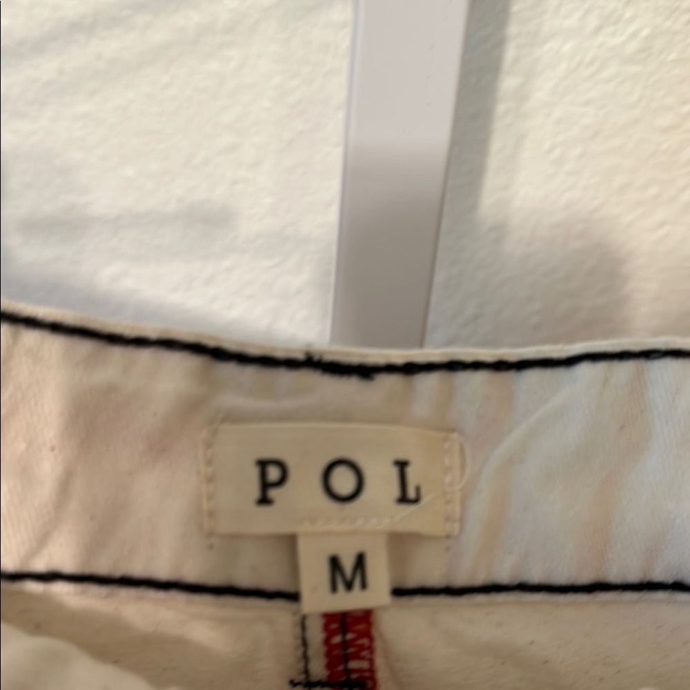 Nwot Pol Multicolor Patchwork Wide Leg Pants - image 3